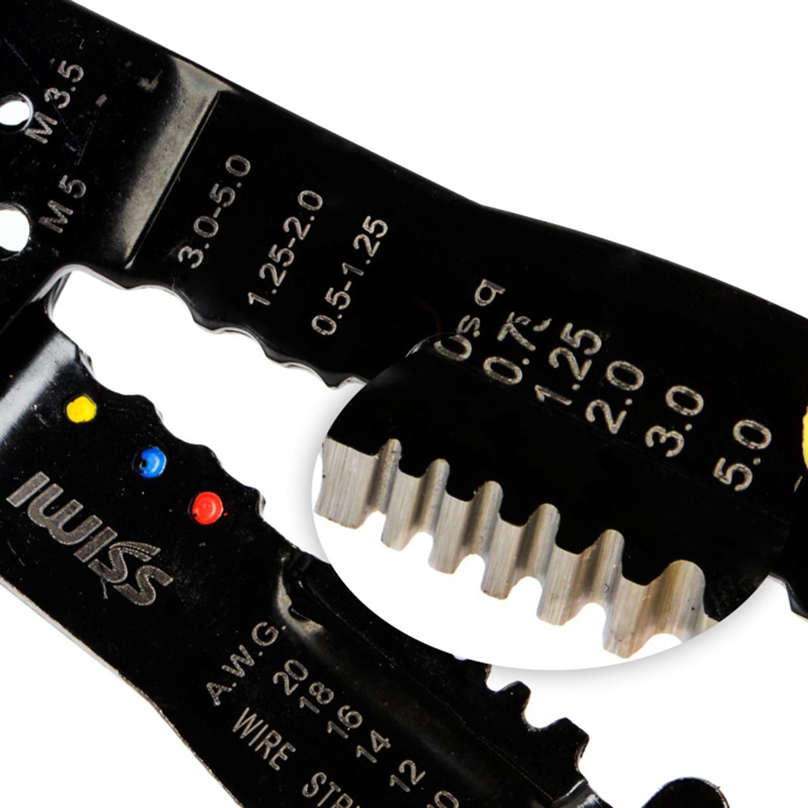 Professional Wire Stripper and Cutter for Electrician Jewelry Making