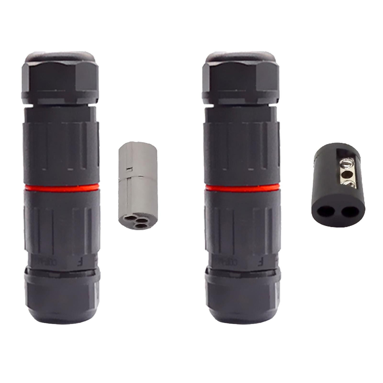 Waterproof Cable Connector Electrical Wire Connector 3 Core