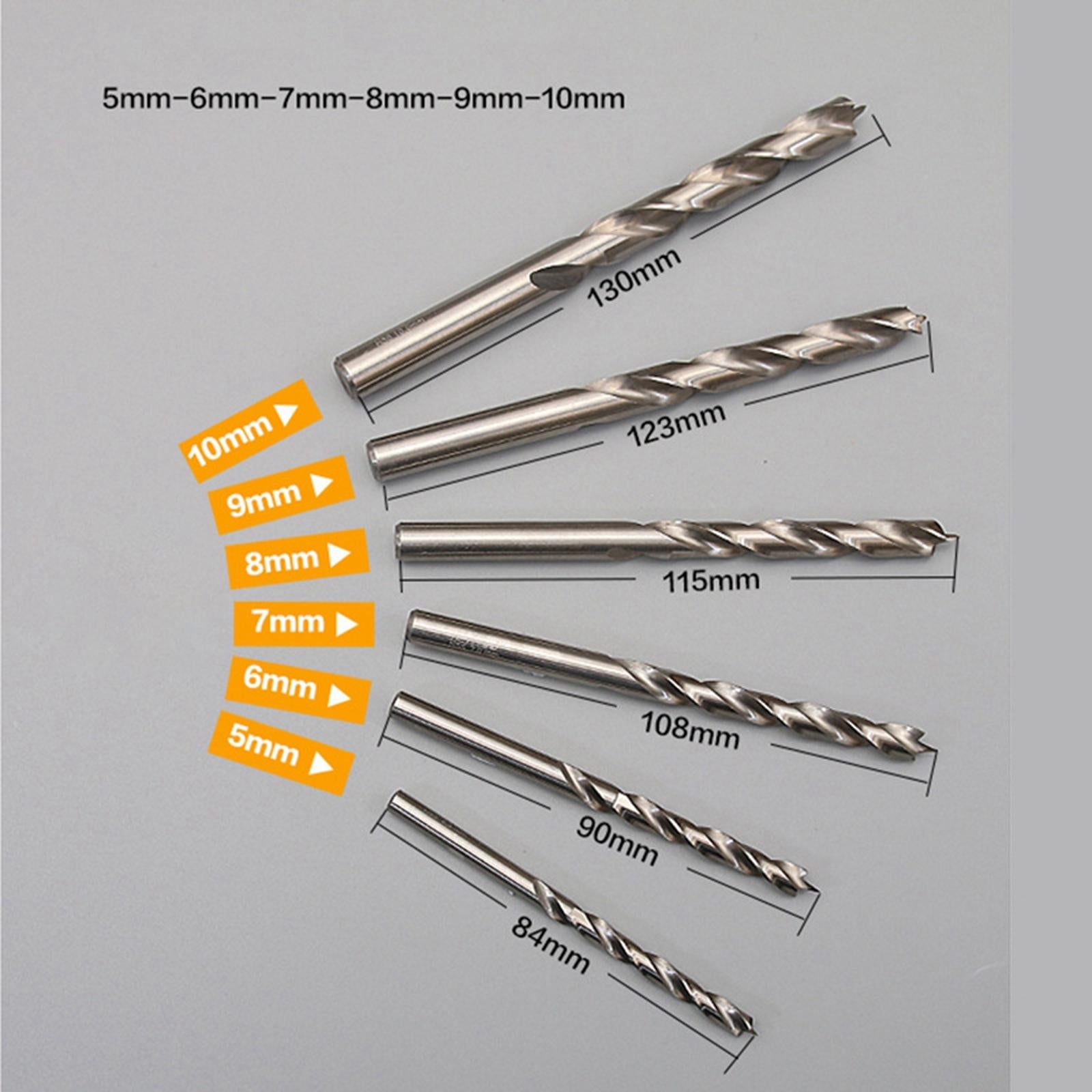 Woodworking Chamfer Countersink Drill Bit Core Drill Bit Chamfer Punch 6mm