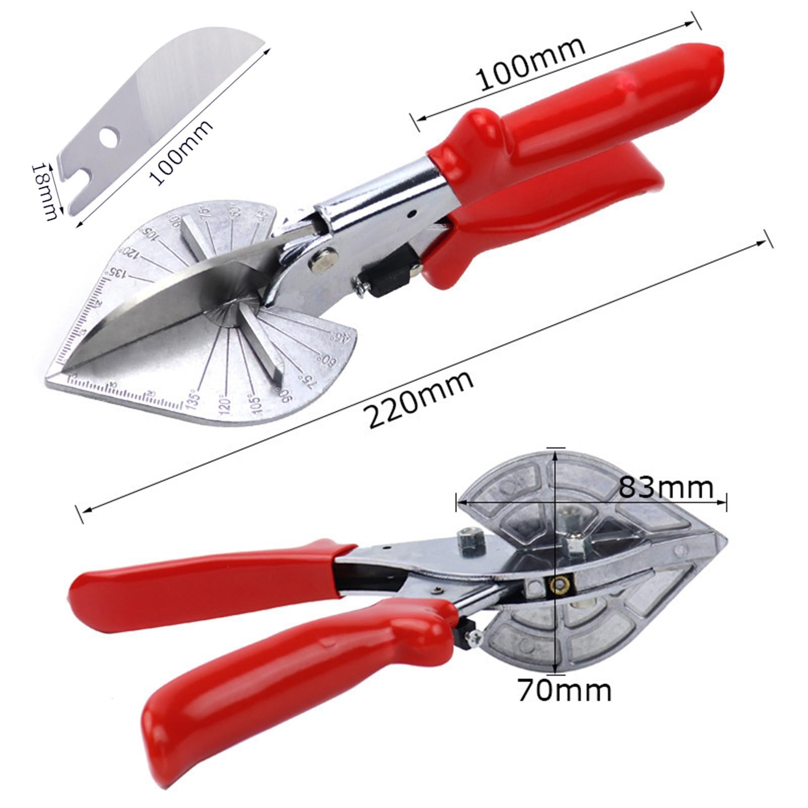 Multi Angle Miter Shear Cutter Hand Shear for Soft-Cut Corners DIY Projects