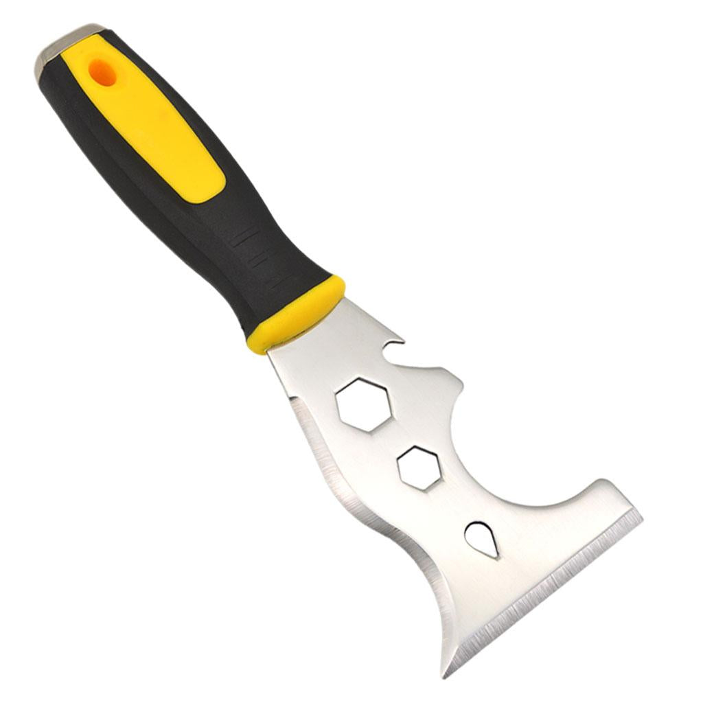 Stainless Steel Putty Knife for Removing Wallpaper Cement Applying Putty A
