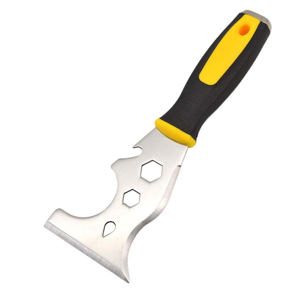 Stainless Steel Putty Knife for Removing Wallpaper Cement Applying Putty A