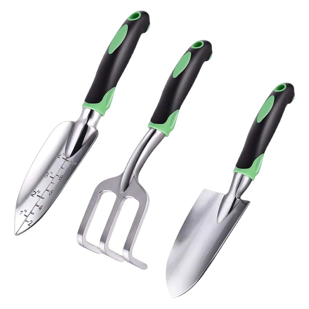 3Pcs Garden Tool Set Gardening Lovers Gifts for Aerating Weeding Planting