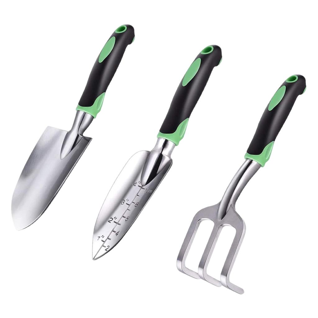 3Pcs Garden Tool Set Gardening Lovers Gifts for Aerating Weeding Planting