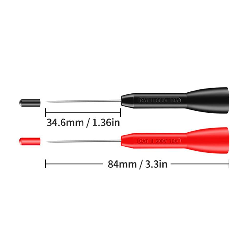 Stretch Multimeter Test Leads with Alligator Clip for LED Tester  B
