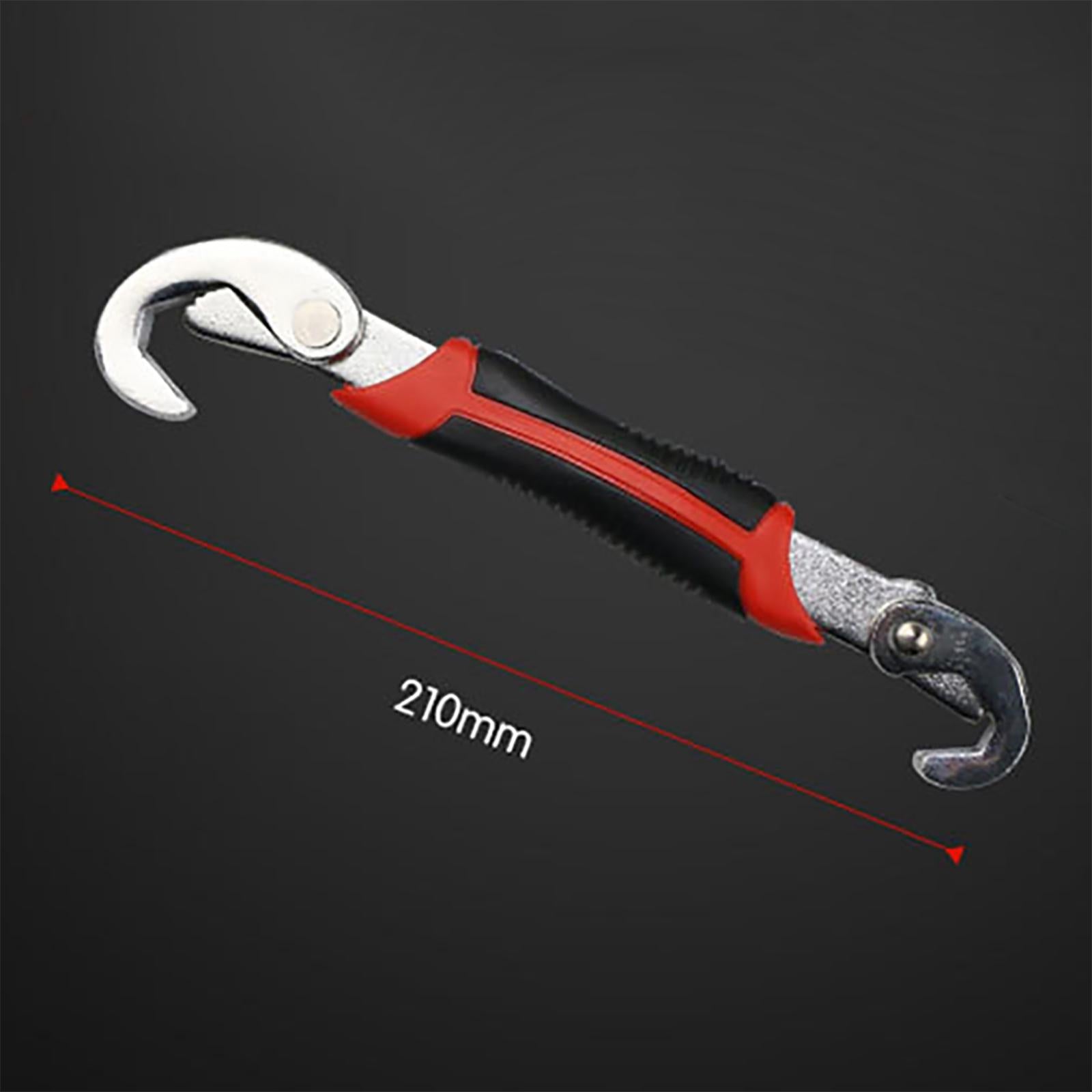 Universal Quick Snap Grip Wrench Repair Tool Steel for Home Kitchen Garden Small