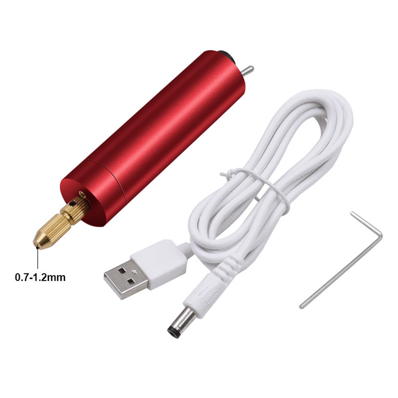 Mini Cordless Rotary Tool USB Charging for Milling Jade Carving Cutting Copper Clip