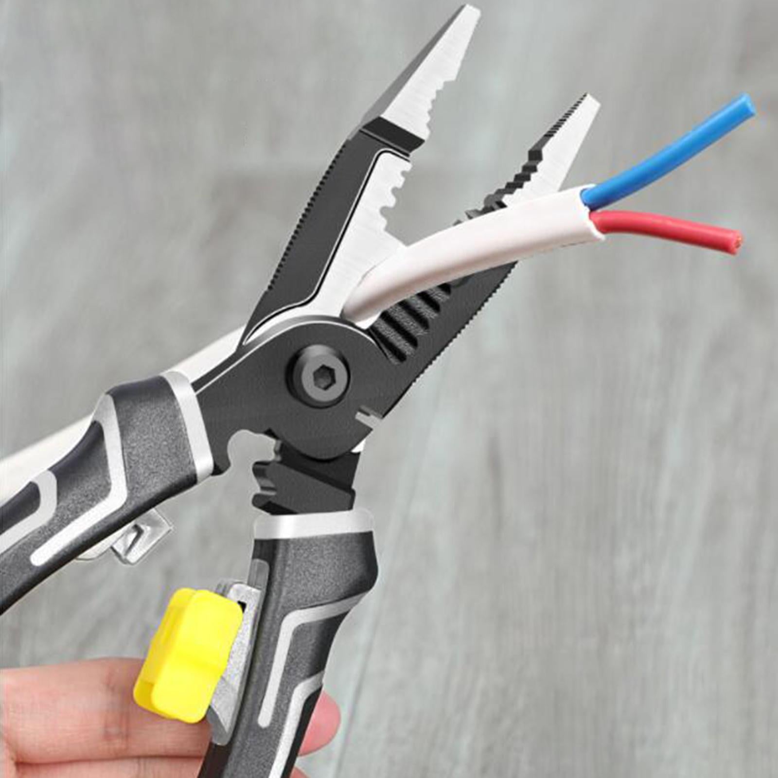 Professional Long Needle Nose Pliers Anti Slip Handle for Electrician Tools