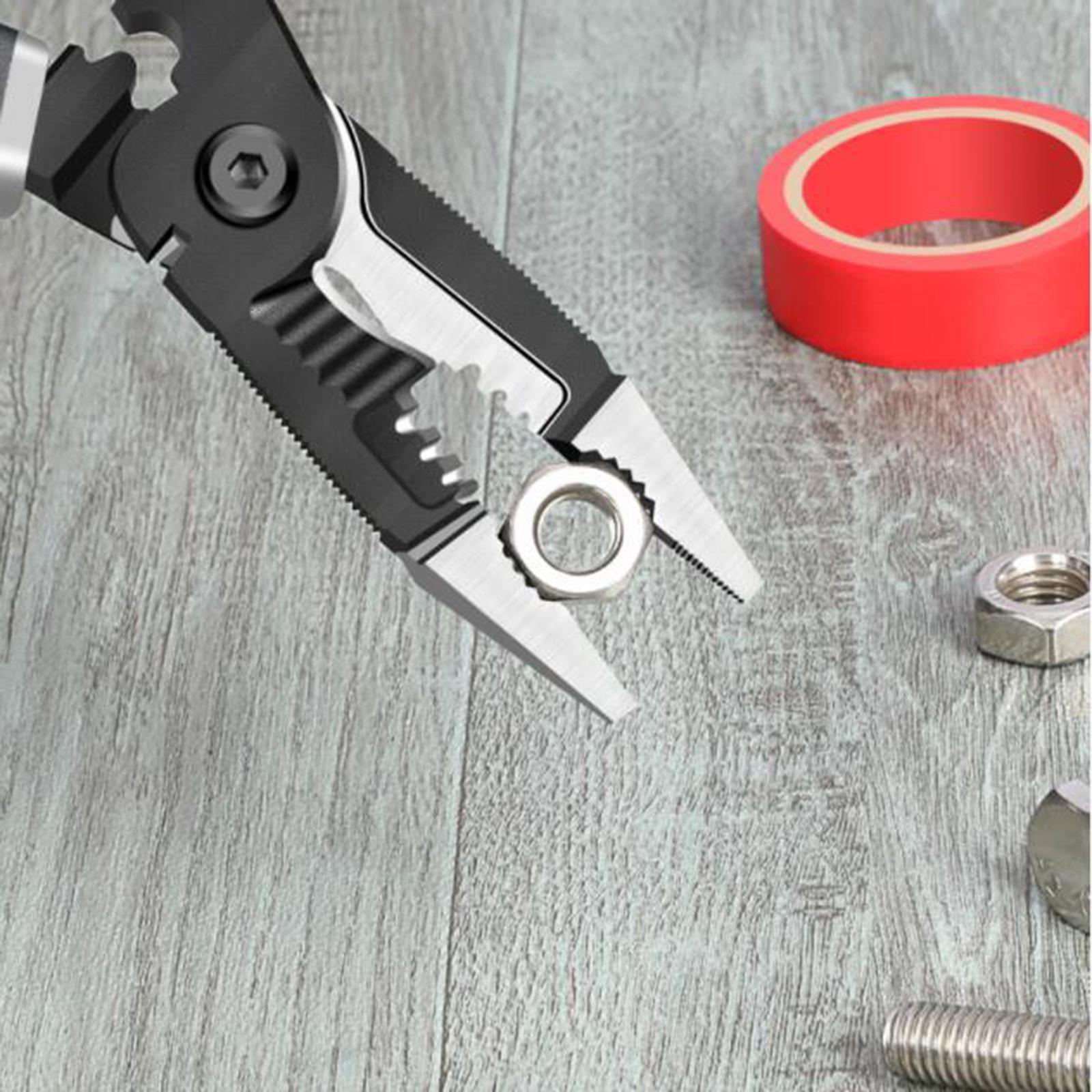 Professional Long Needle Nose Pliers Anti Slip Handle for Electrician Tools
