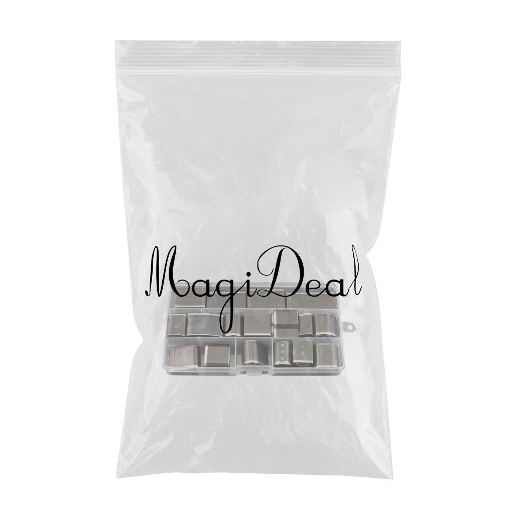Leather Hollow Punch Set W/Plastic Case for Handbag Watch Band Leather Craft 55-piece Set