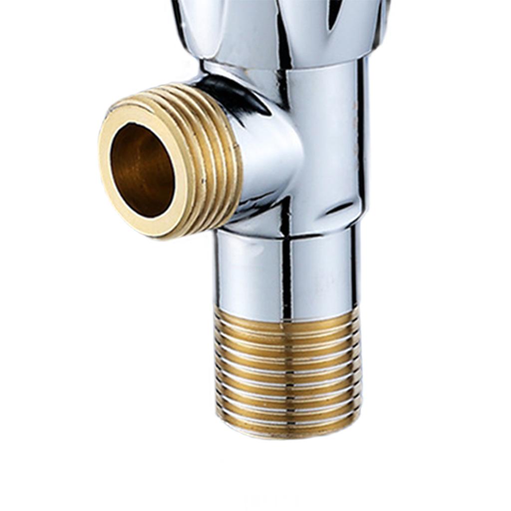 Bathroom Basin Faucet Valve G1/2 Thread Filling Valve for Toilet Accessories Blue