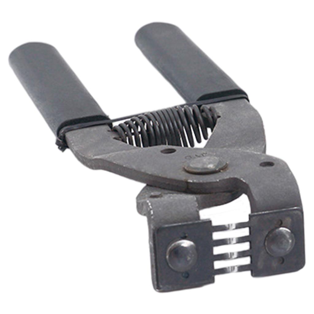 Leather Hole Punch Plier Silent Leather Hand Pliers for Dog Collars black