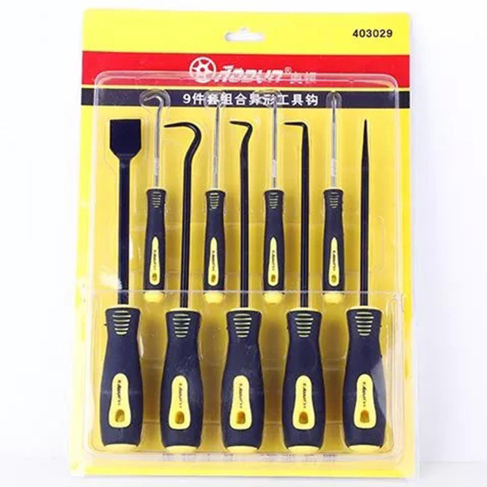 9Pcs Oil Seal Remover Tool Kit Hand Tools for Automobile Maintenance Tool