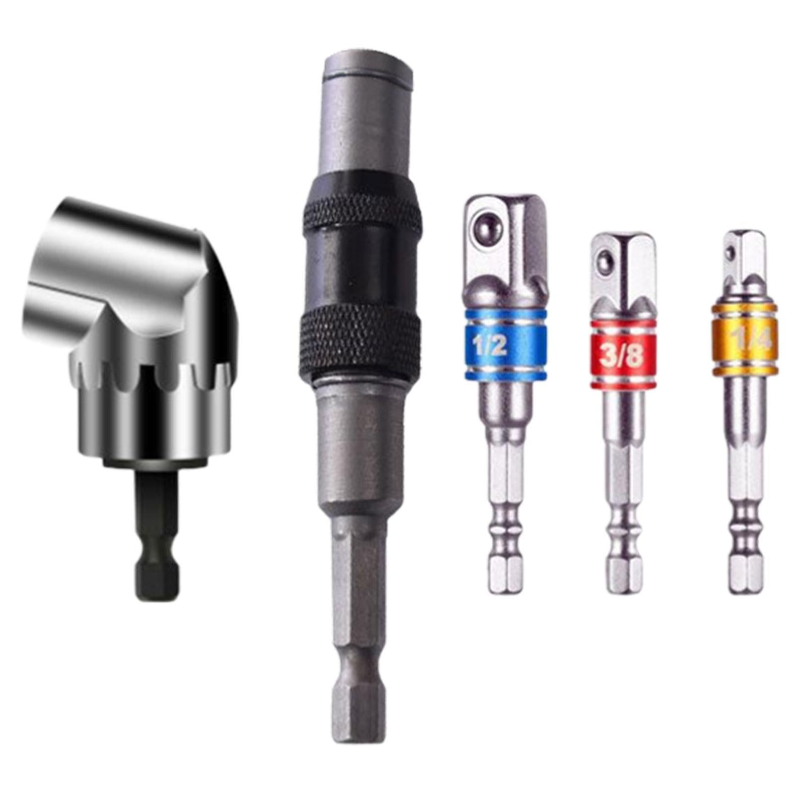 5Pcs Flexible Hex Shank Magnetic Screw Drill Tip for Impact Drivers