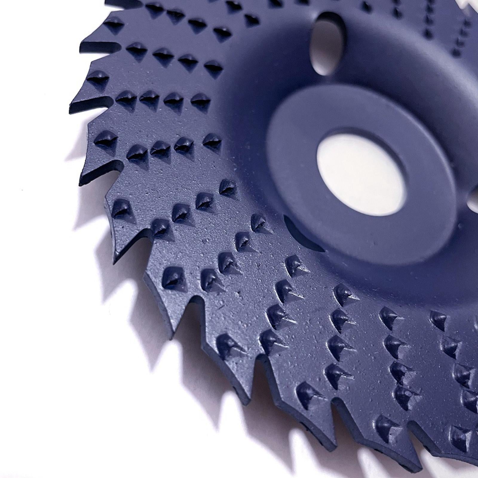 Metal Grinding Wheel Masonry Disc Grinder Polishing for Carving Woodworking Navy Blue