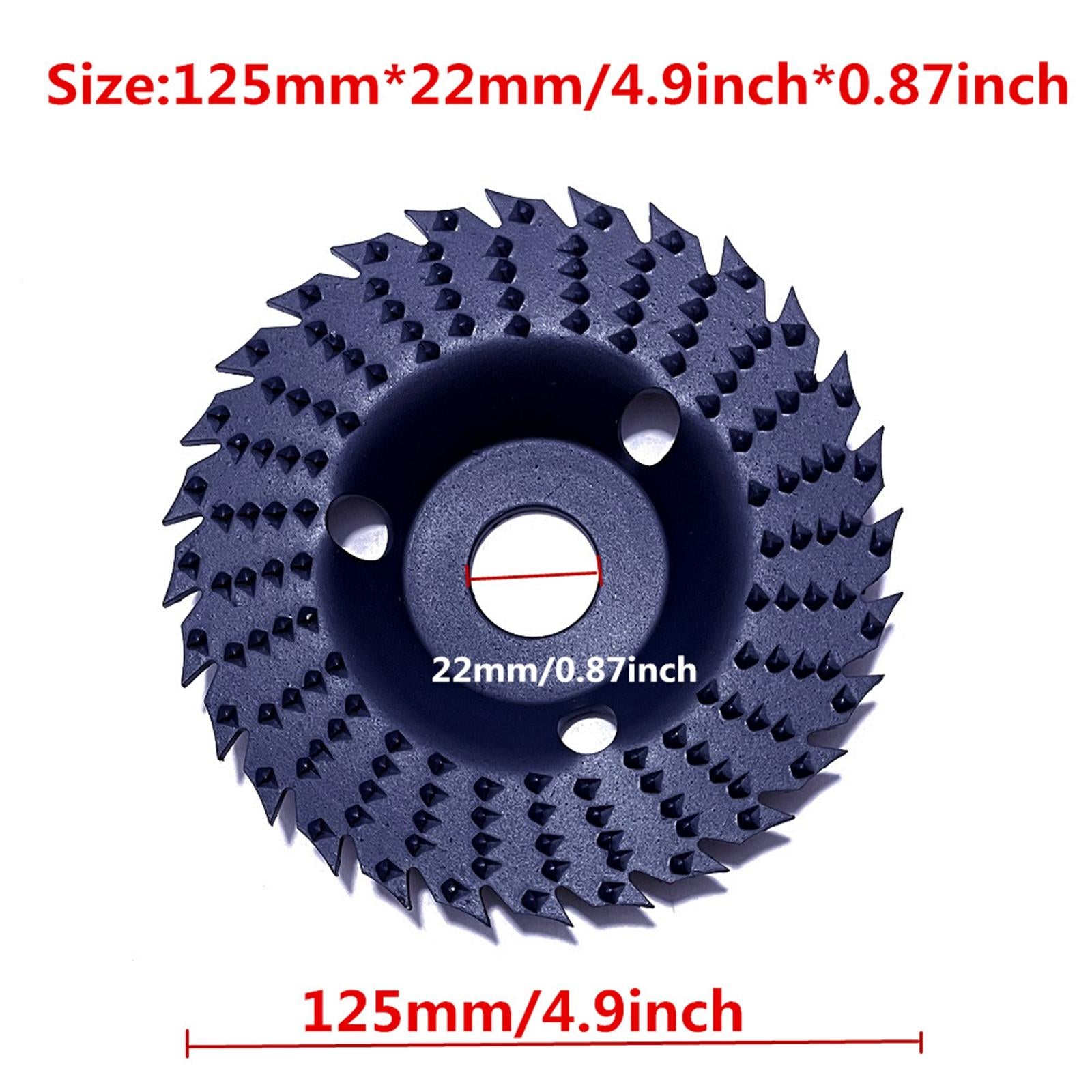 Metal Grinding Wheel Masonry Disc Grinder Polishing for Carving Woodworking Navy Blue