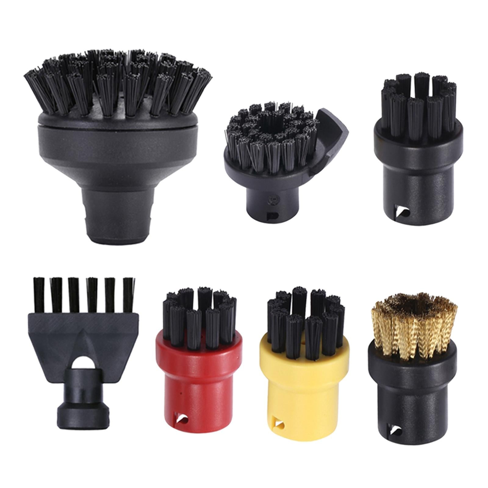 7Pcs Round Brush Sprinkler Nozzle Head for Karcher SC1 Vacuum Cleaner Parts