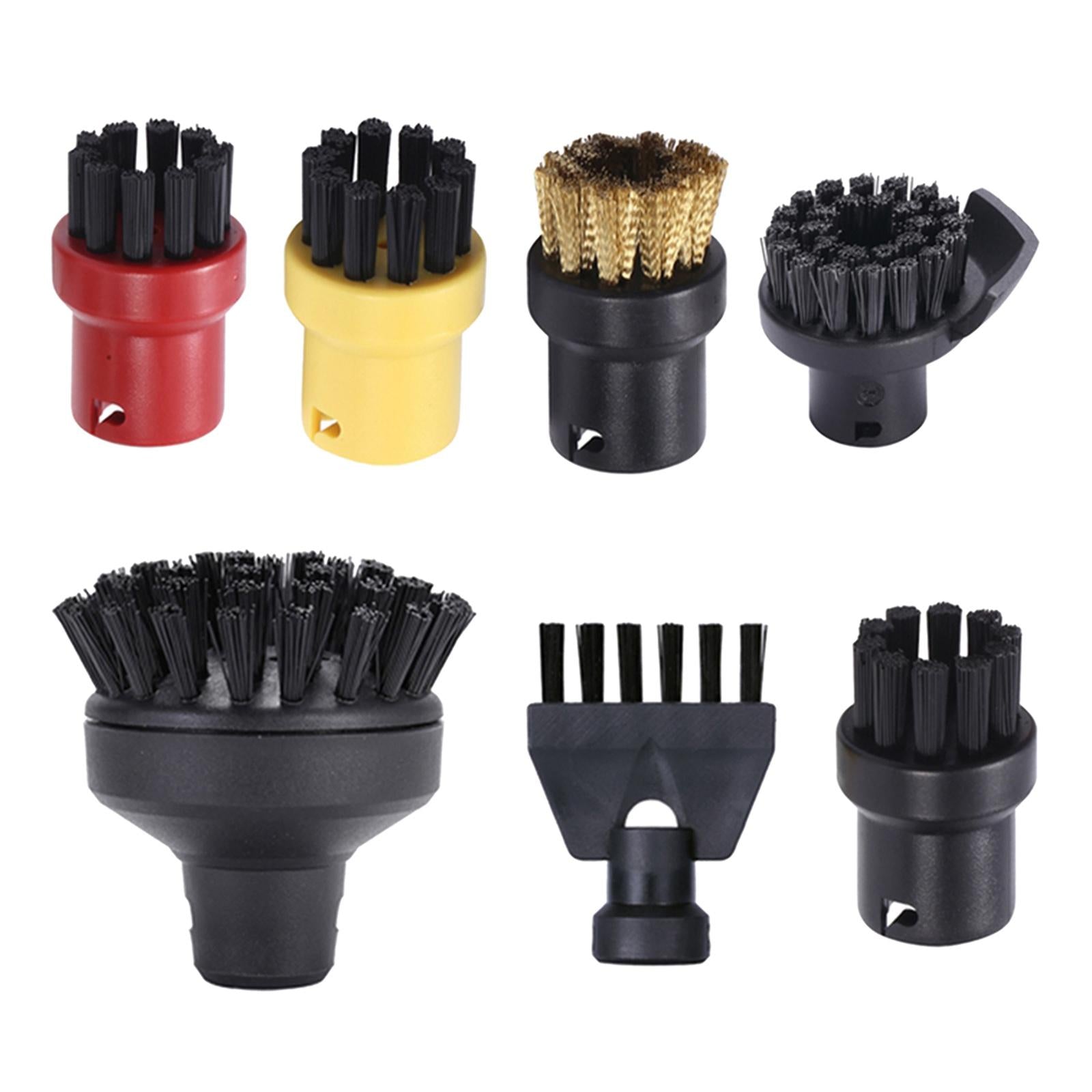 7Pcs Round Brush Sprinkler Nozzle Head for Karcher SC1 Vacuum Cleaner Parts