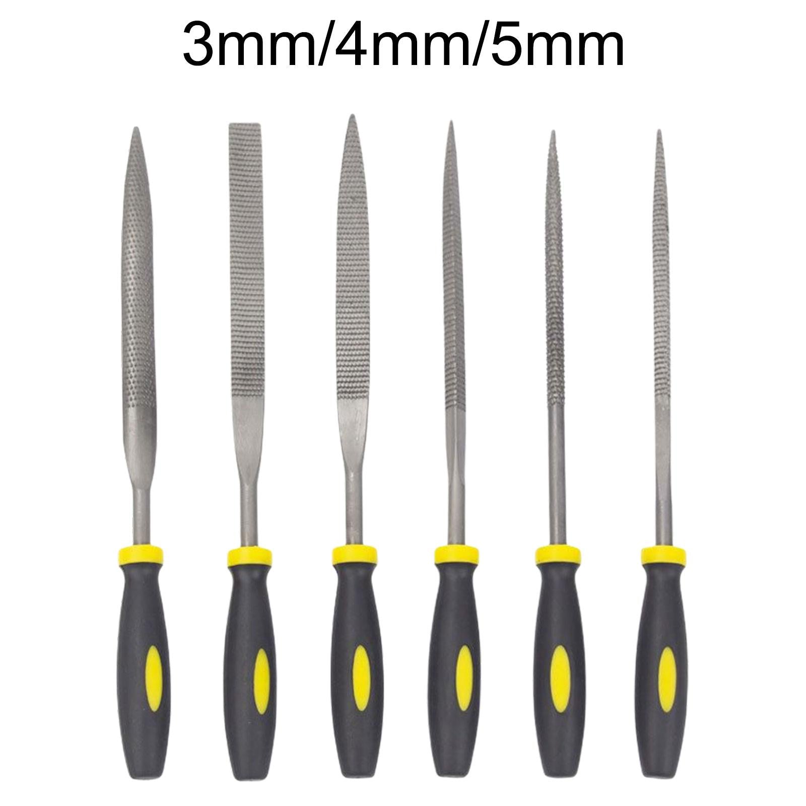 Portable Needle File Set Hand Metal files for Engineer'S File Set Woodworker 0.3×14cm