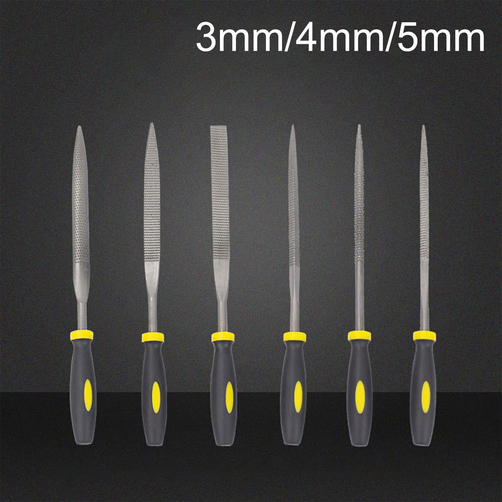 Portable Needle File Set Hand Metal files for Engineer'S File Set Woodworker 0.3×14cm