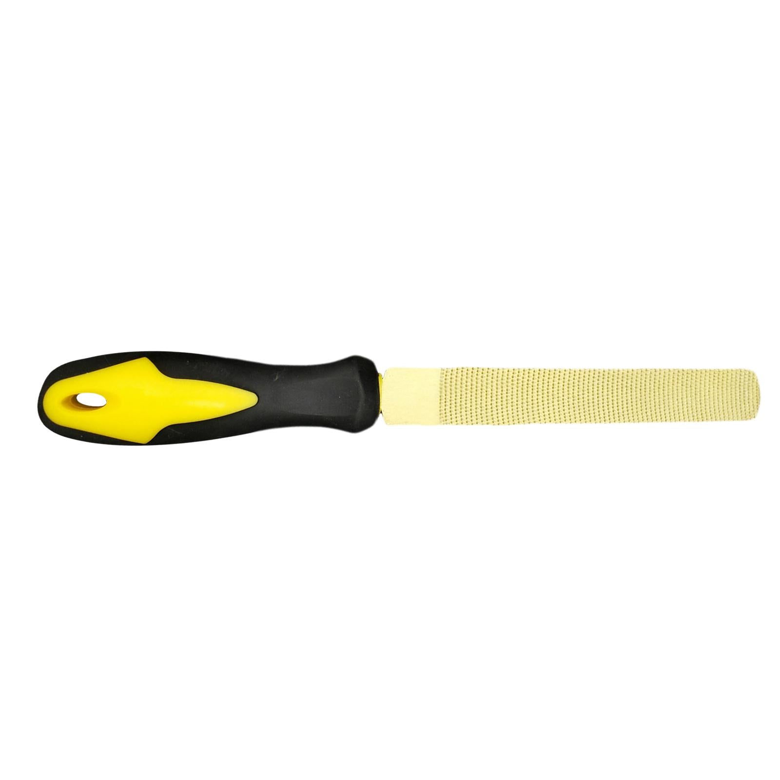 Wood Rasps Precision Carbon Steel Fine Toothed Gold for Crafts Wood Carving 150 mm