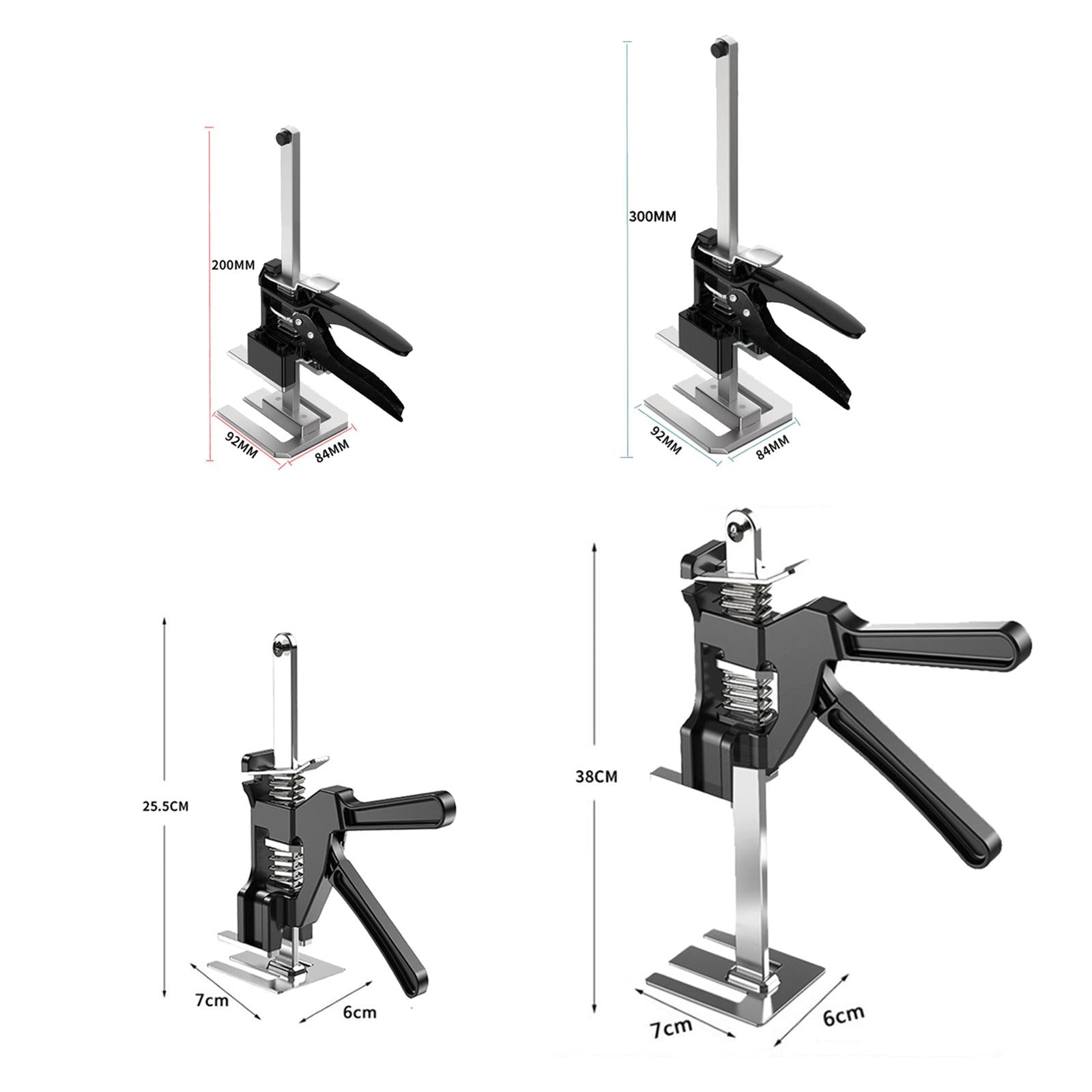 2Pcs Handheld Labor-Saving Arm Tool Jack Men's Gift for Furniture Cabinet 30x9.2x8.4cm