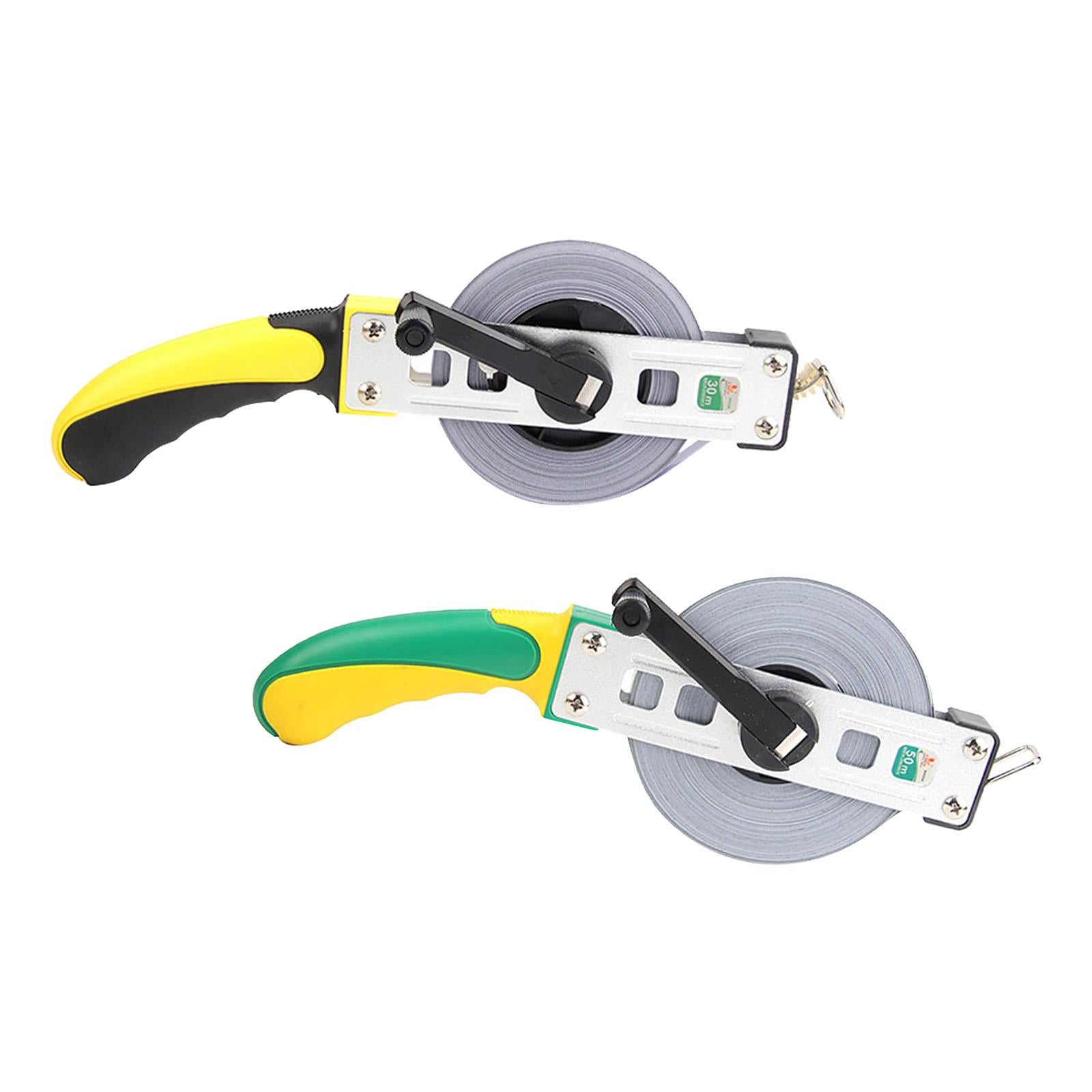 Fiberglass Tape Building Measuring Tool Ruler Tape for Engineer  30M