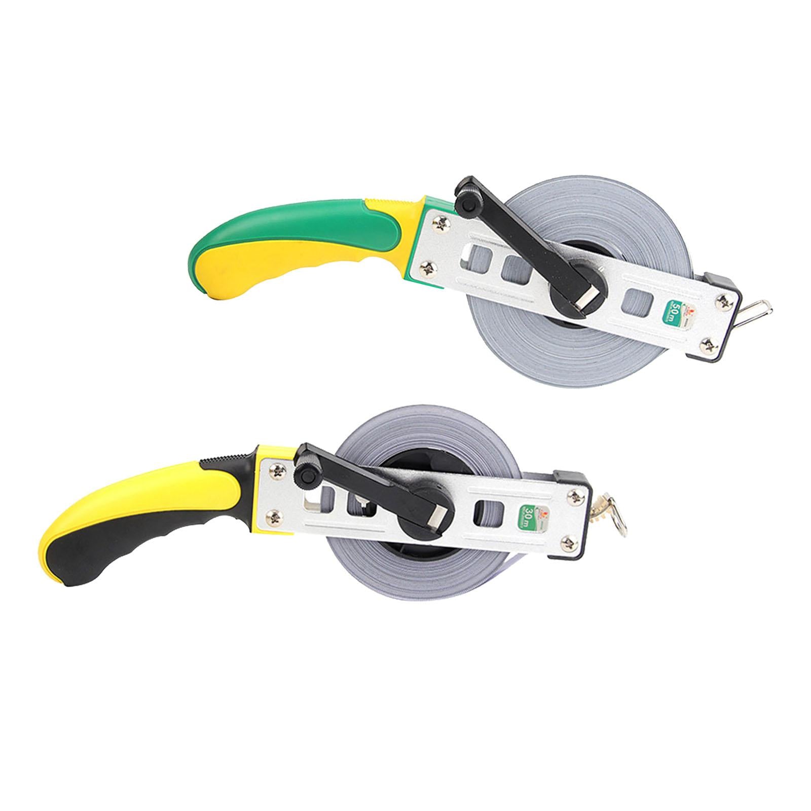 Fiberglass Tape Building Measuring Tool Ruler Tape for Engineer  30M