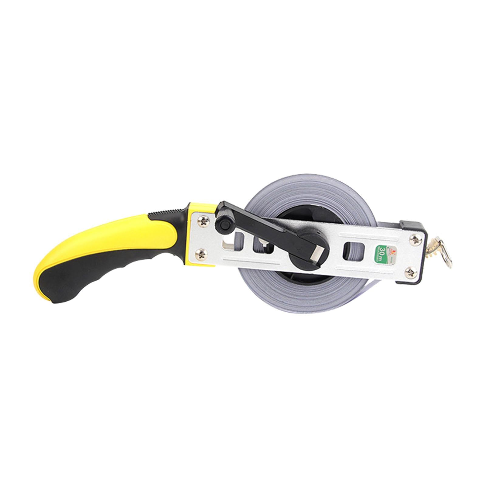 Fiberglass Tape Building Measuring Tool Ruler Tape for Engineer  30M