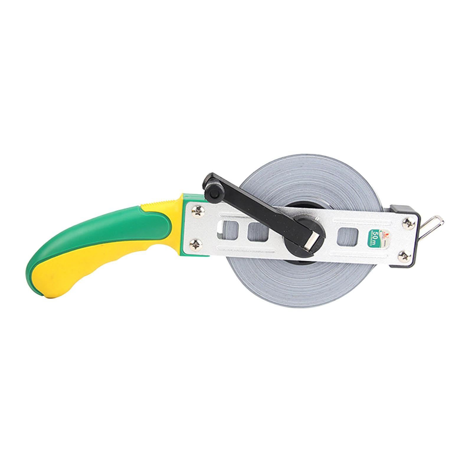 Fiberglass Tape Building Measuring Tool Ruler Tape for Engineer  50M
