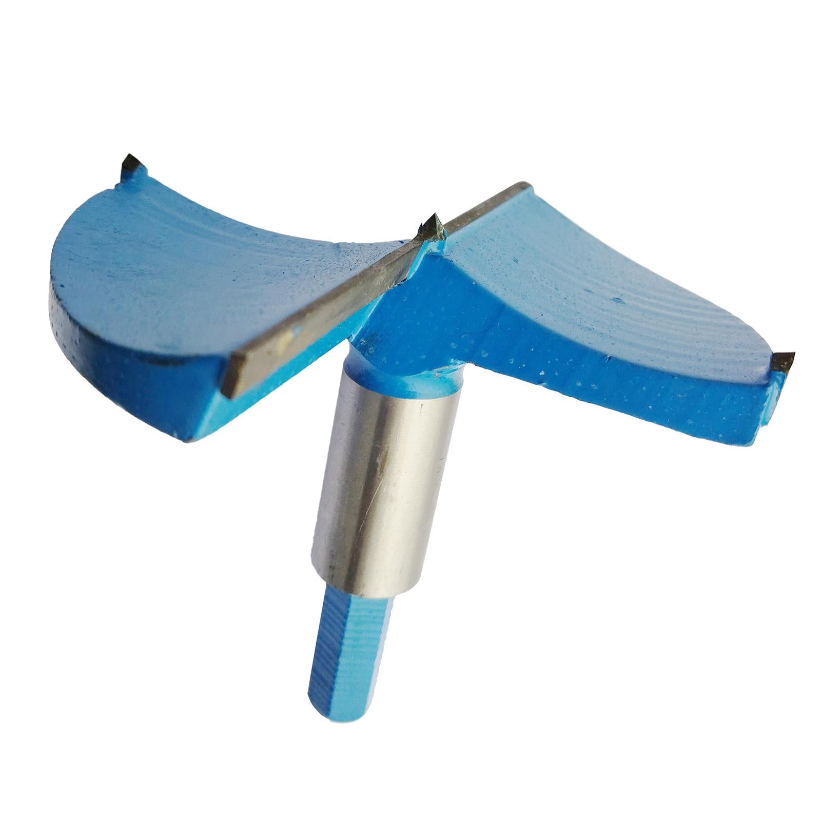 Drill Bits 100mm Wood Hole Saw Auger Opener Hexagon Shank Blue Replacement