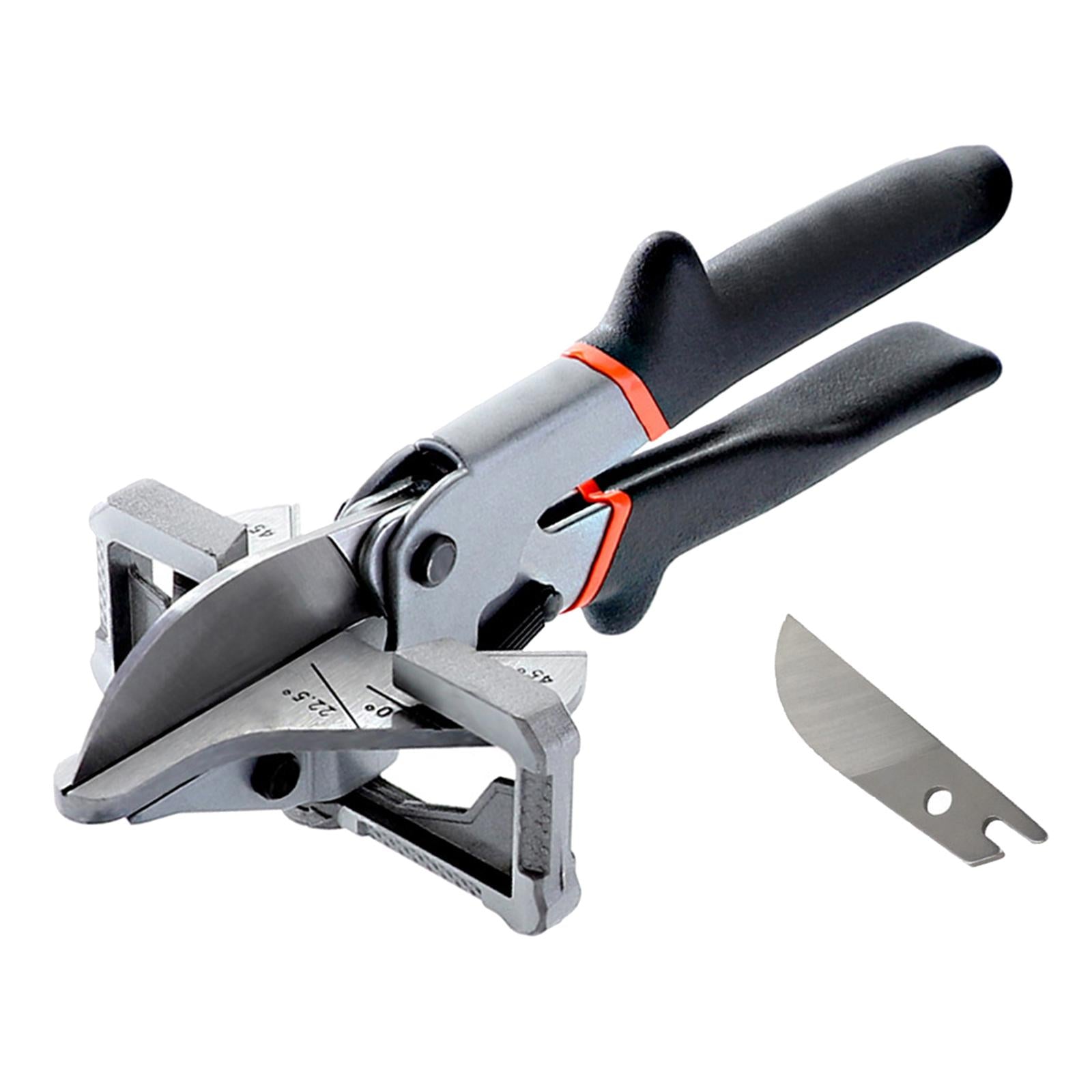 9inch Angle Scissors 0 to 135Degree for Hose Clamps PVC Pipe Soft Wood