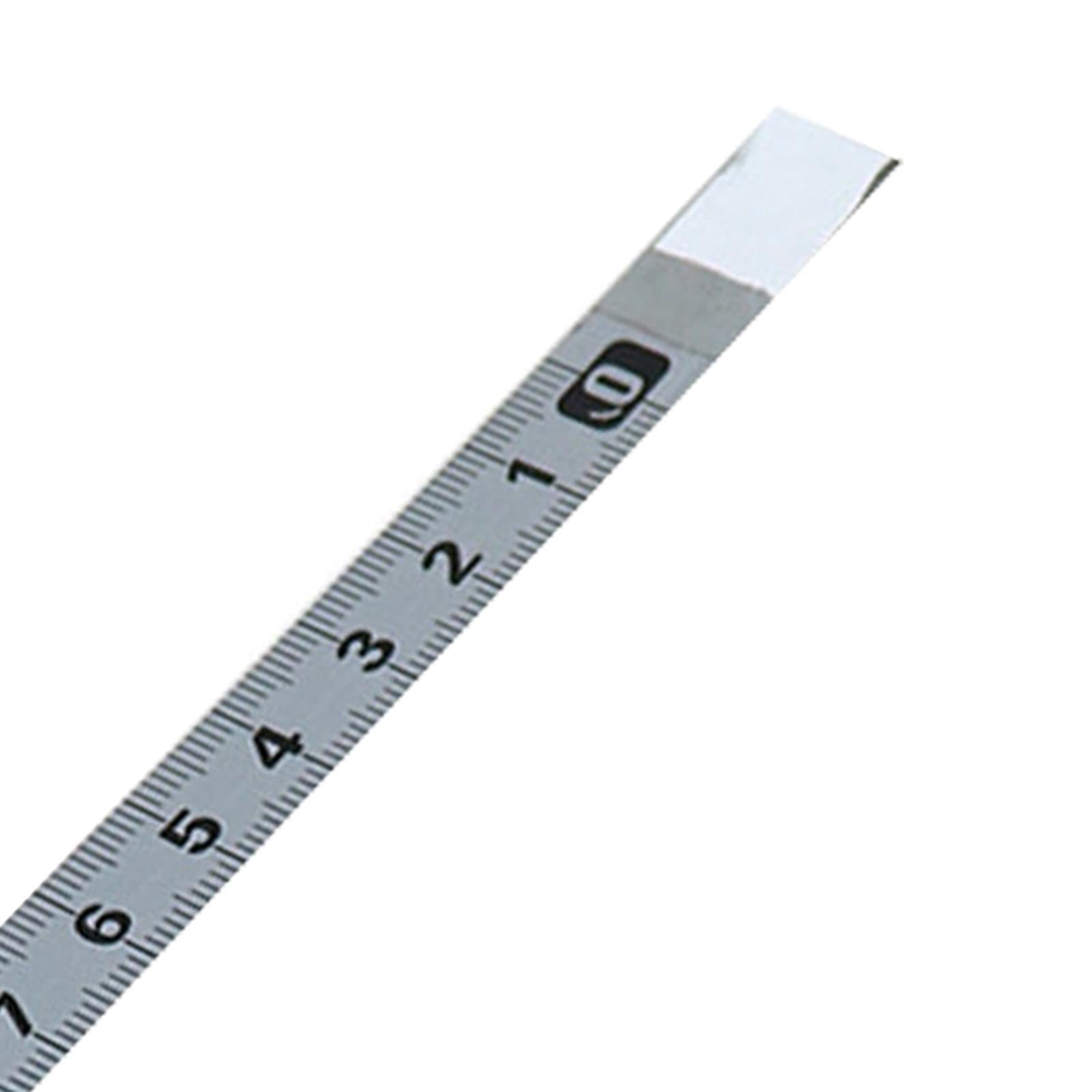 Woodworking Self Adhesive Tape Measure Workbench Ruler  Right to Left 4M