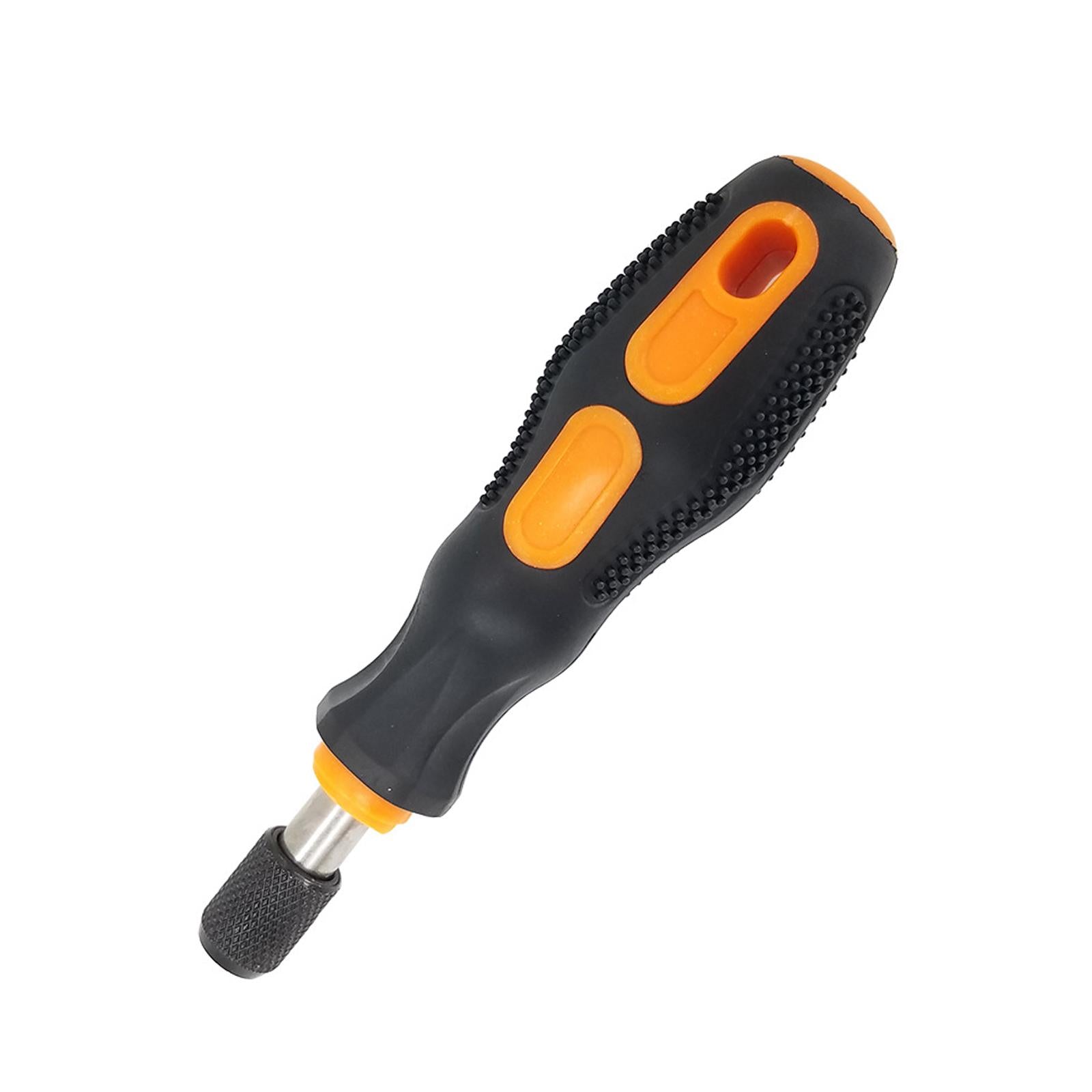 Magnetic Bit Holder Non-Slip Chrome Vanadium Alloy Steel for Drills Head Orange