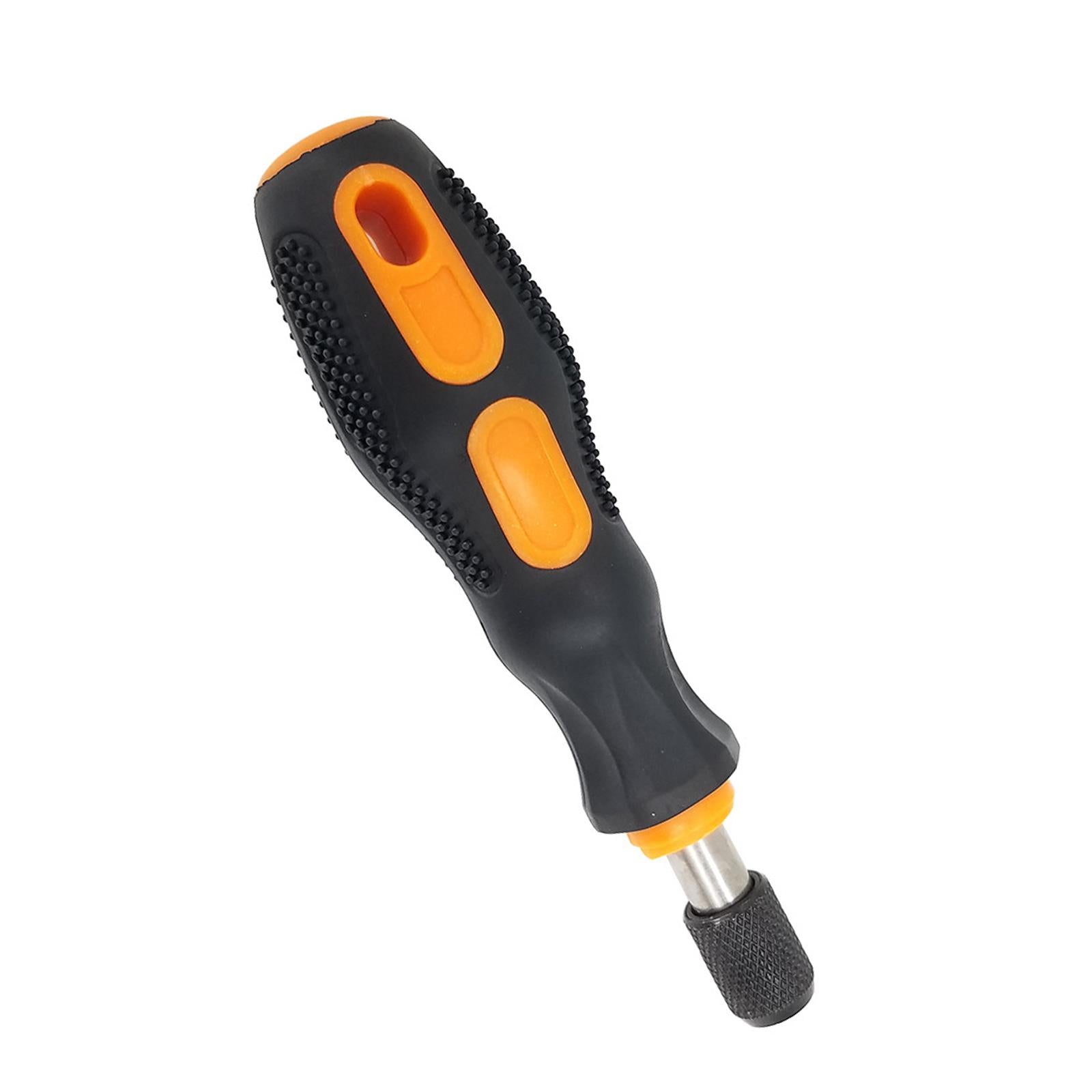 Magnetic Bit Holder Non-Slip Chrome Vanadium Alloy Steel for Drills Head Orange