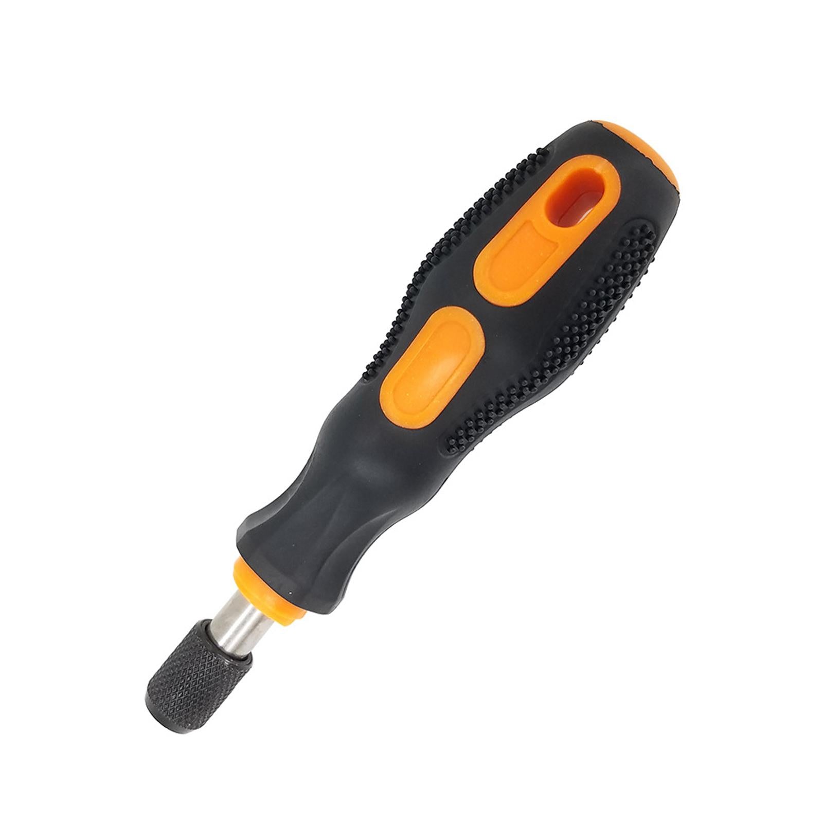 Magnetic Bit Holder Non-Slip Chrome Vanadium Alloy Steel for Drills Head Orange