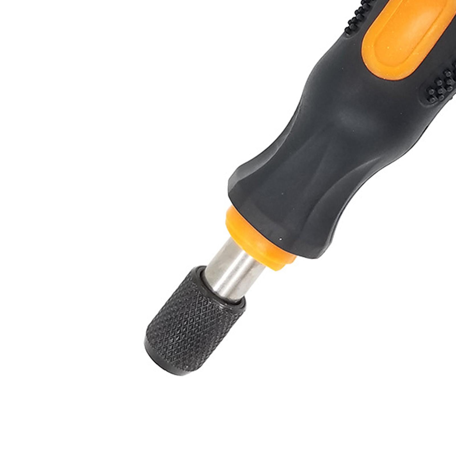 Magnetic Bit Holder Non-Slip Chrome Vanadium Alloy Steel for Drills Head Orange