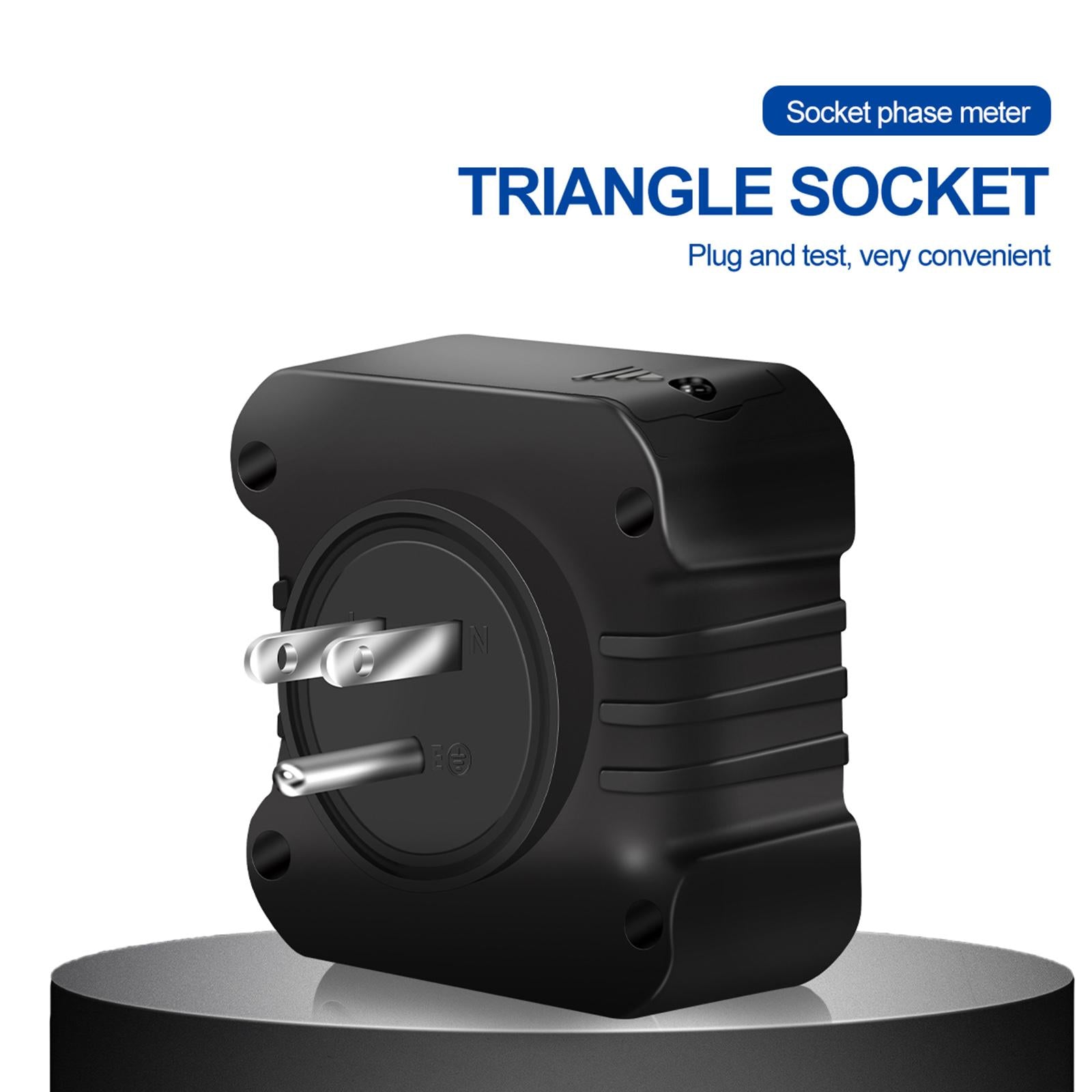 Digital Socket Tester Checker Neutral Live Earth Wire Testing for Home