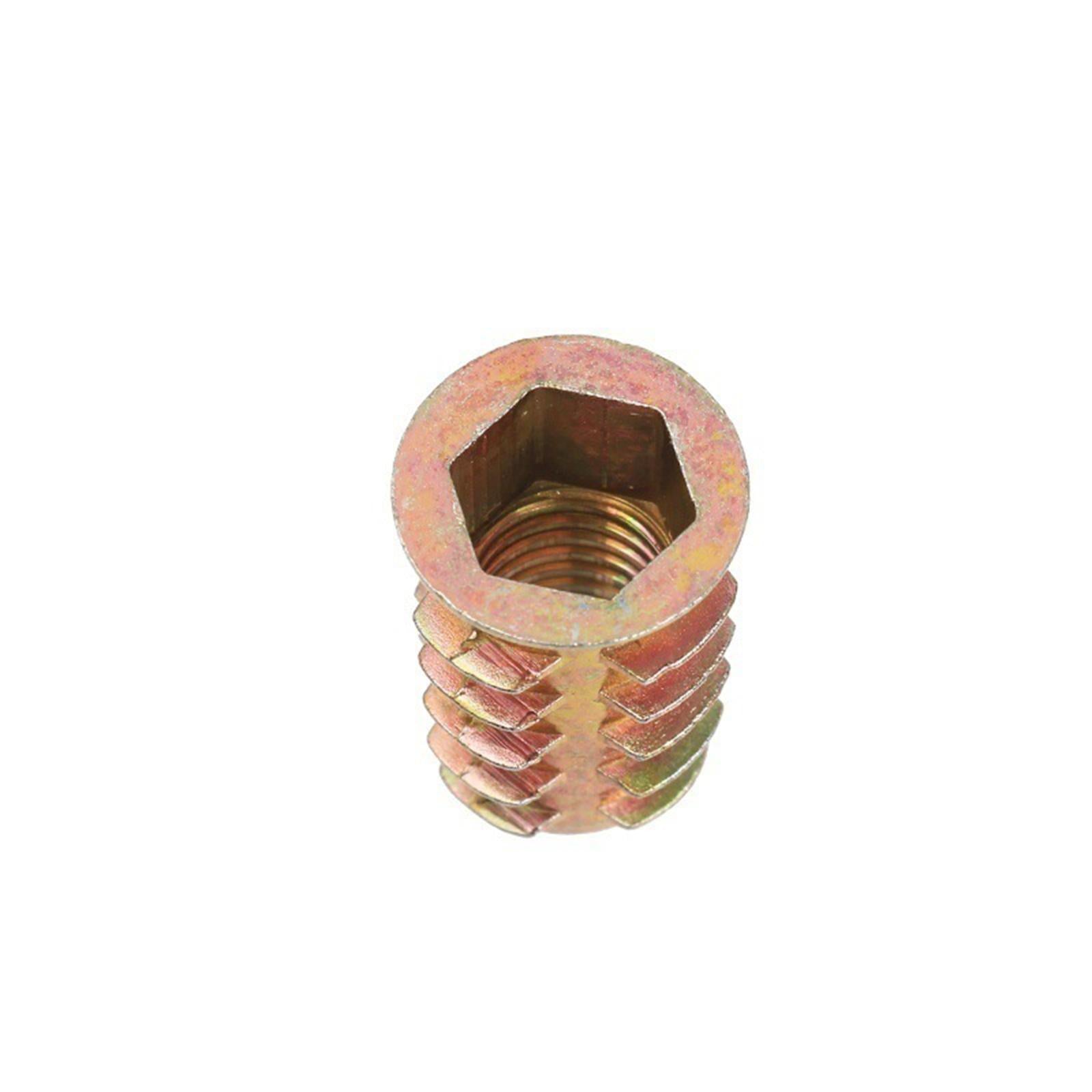 230 Pieces Threaded Insert Nuts Threaded Insert Assortment Kit for Wood