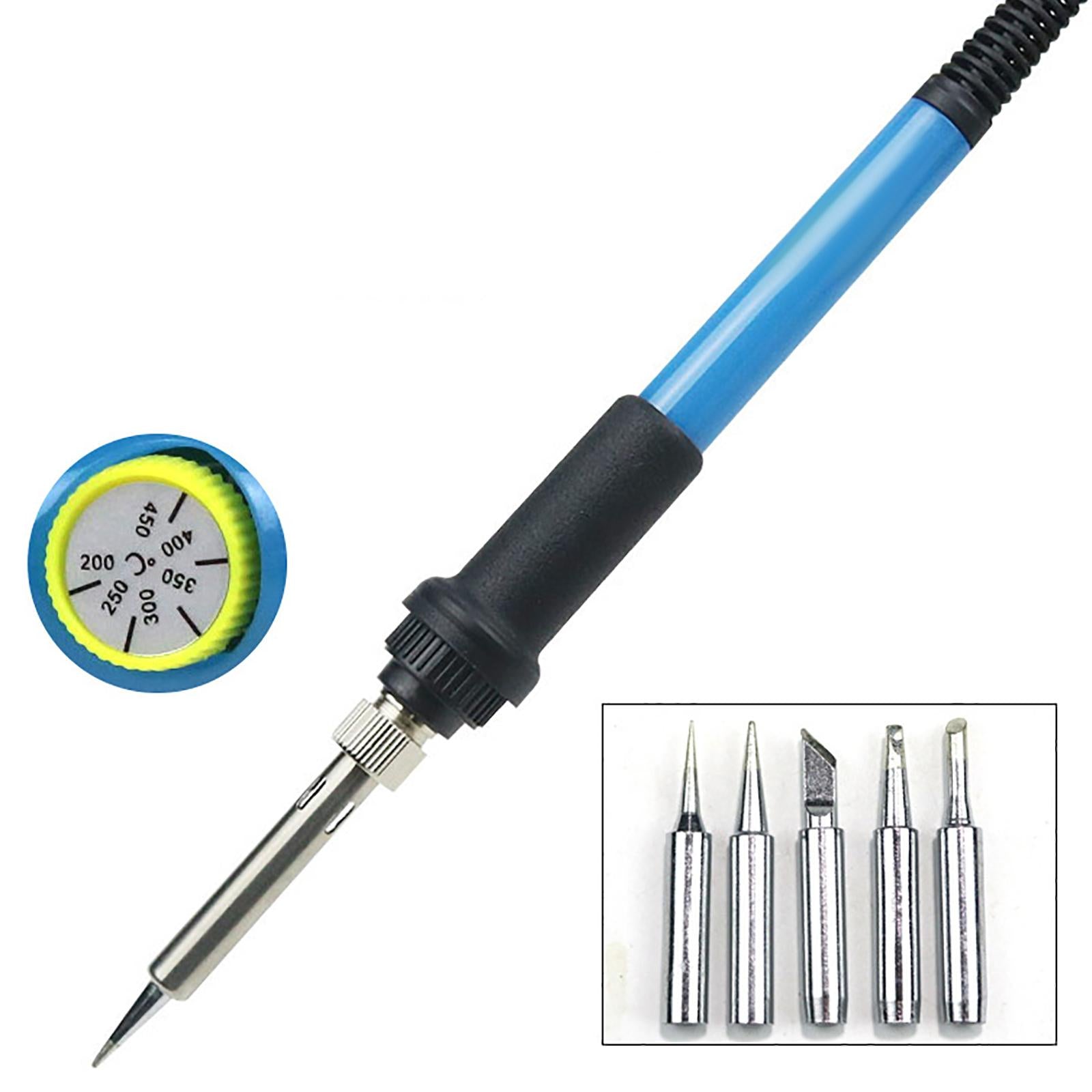60W Electric Soldering Iron Kit Wood Burning Pen Pyrography Craft DIY Tool