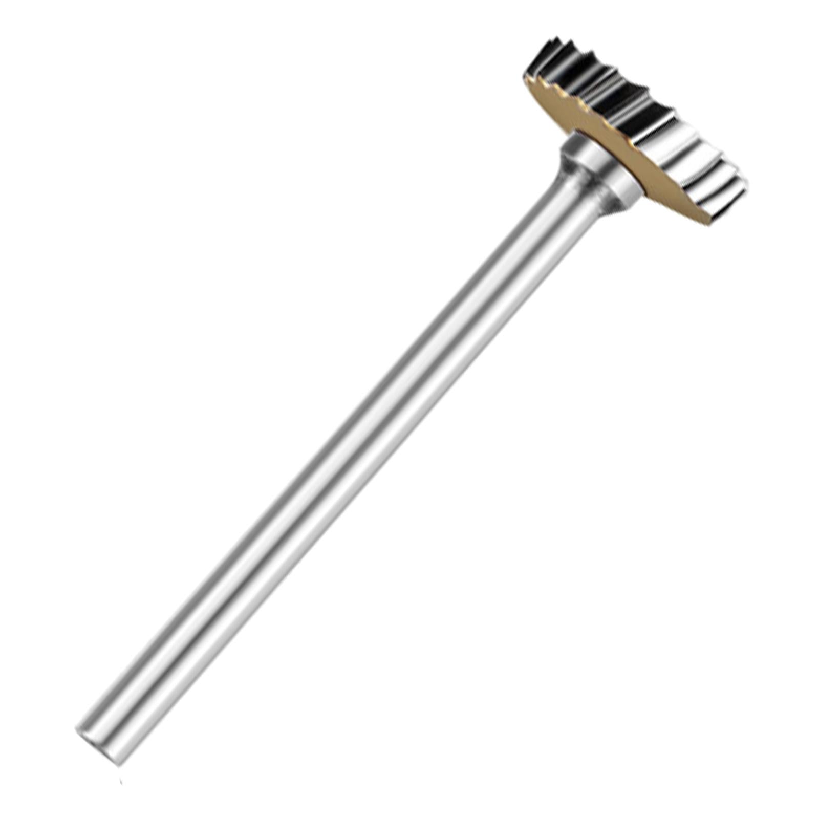 Carbide Rotary Bit Milling Cutter T-Shaped Tungsten Steel for 3mm Handle TB