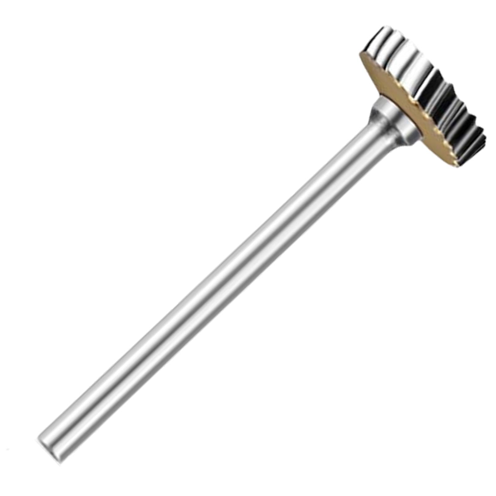 Carbide Rotary Bit Milling Cutter T-Shaped Tungsten Steel for 3mm Handle TC