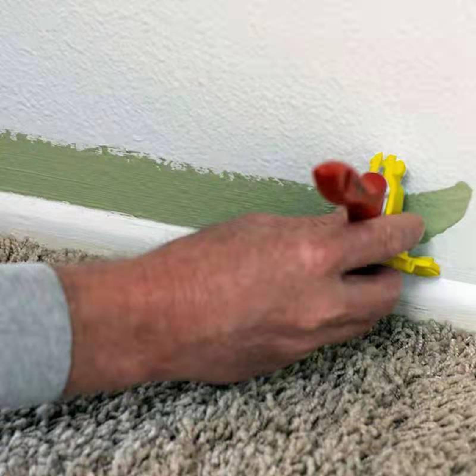 Edge Paint Brush Corner Edge Brush Handle Portable for Painting Walls Indoor