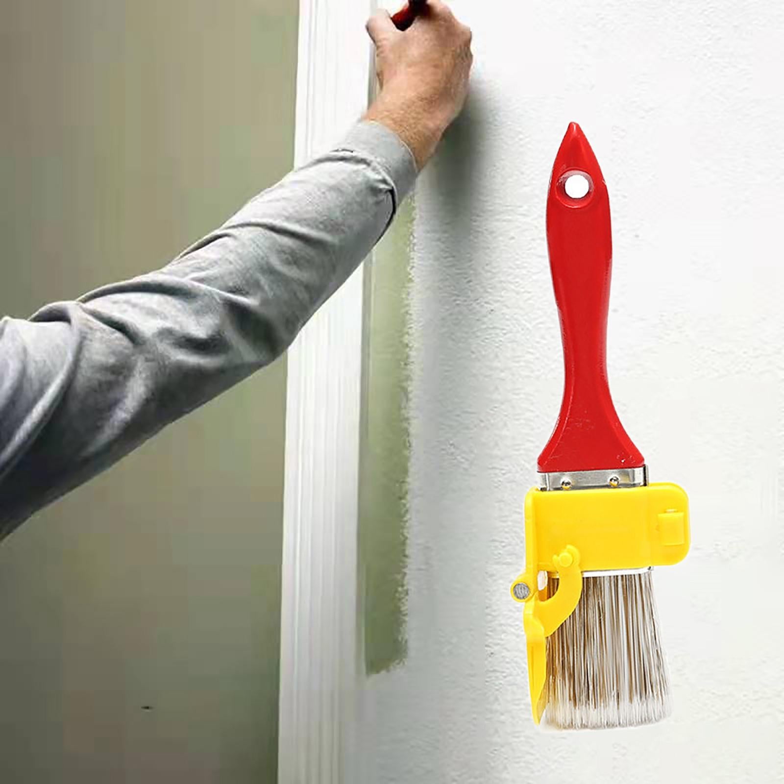 Edge Paint Brush Corner Edge Brush Handle Portable for Painting Walls Indoor