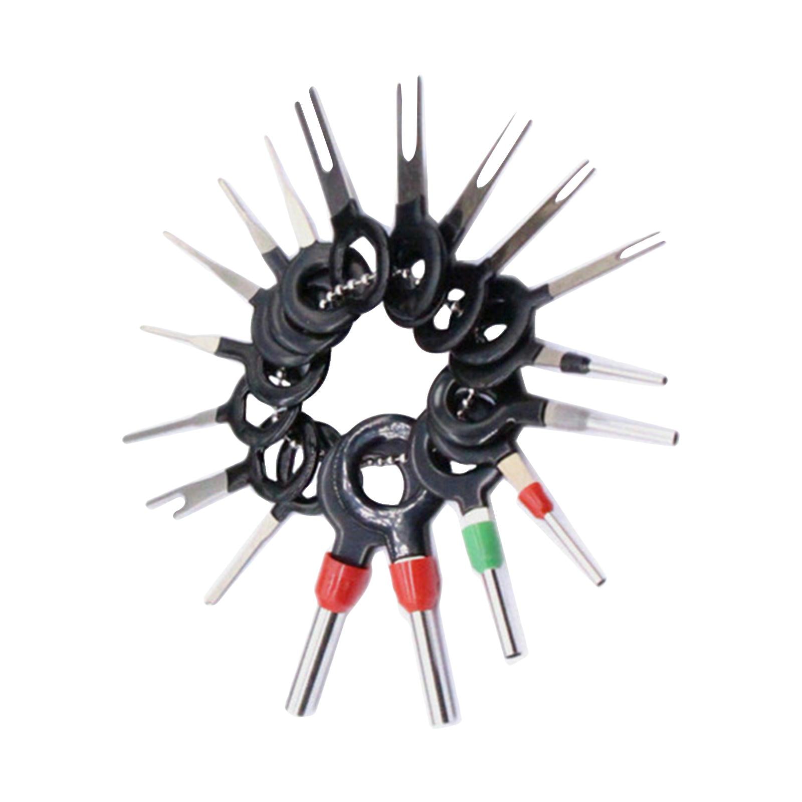 18pcs Car Terminal Removal Wire Connector Terminal Pin Extractors