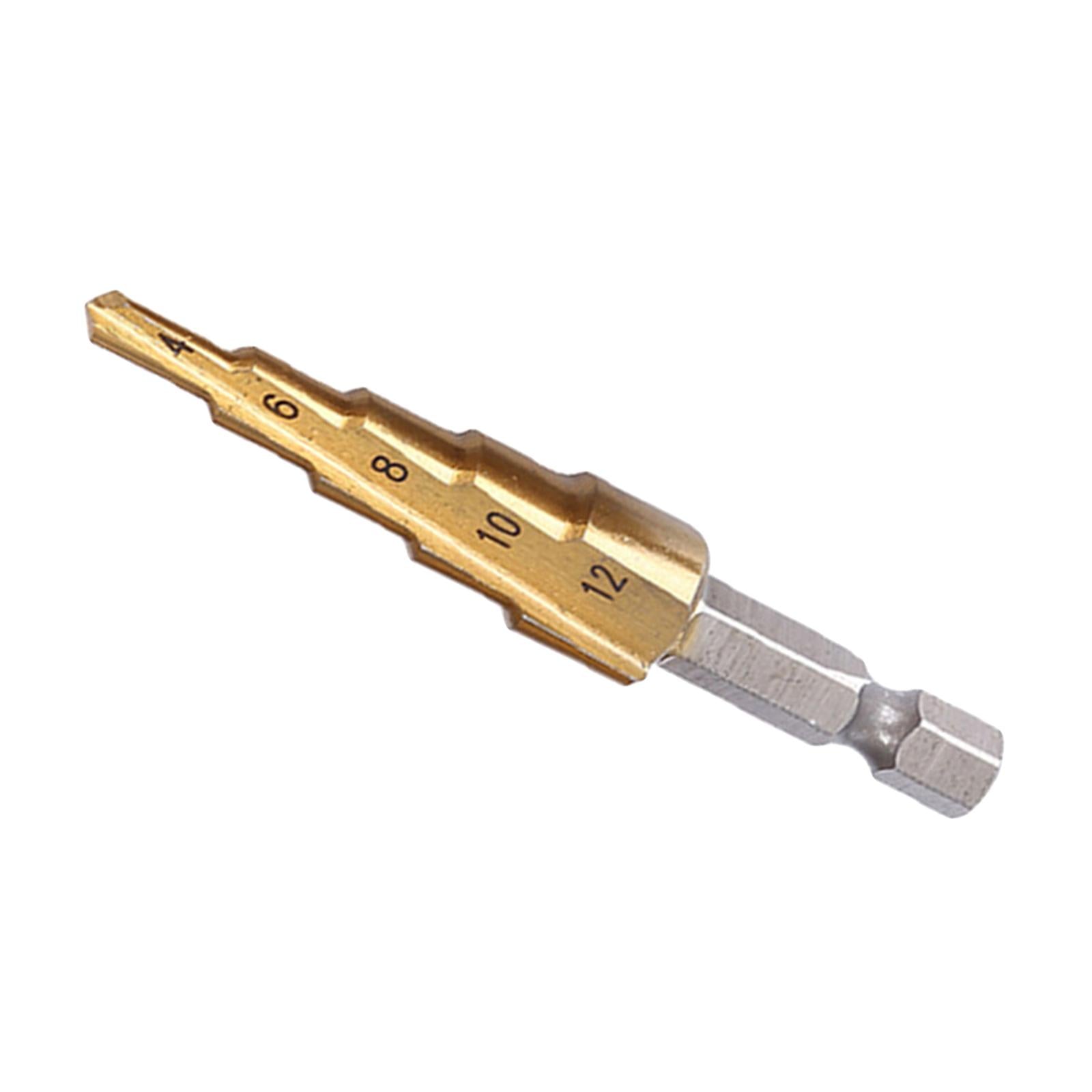 Drilling Step Drill Bit for Stainless Steel Metal 1pcs 4-12