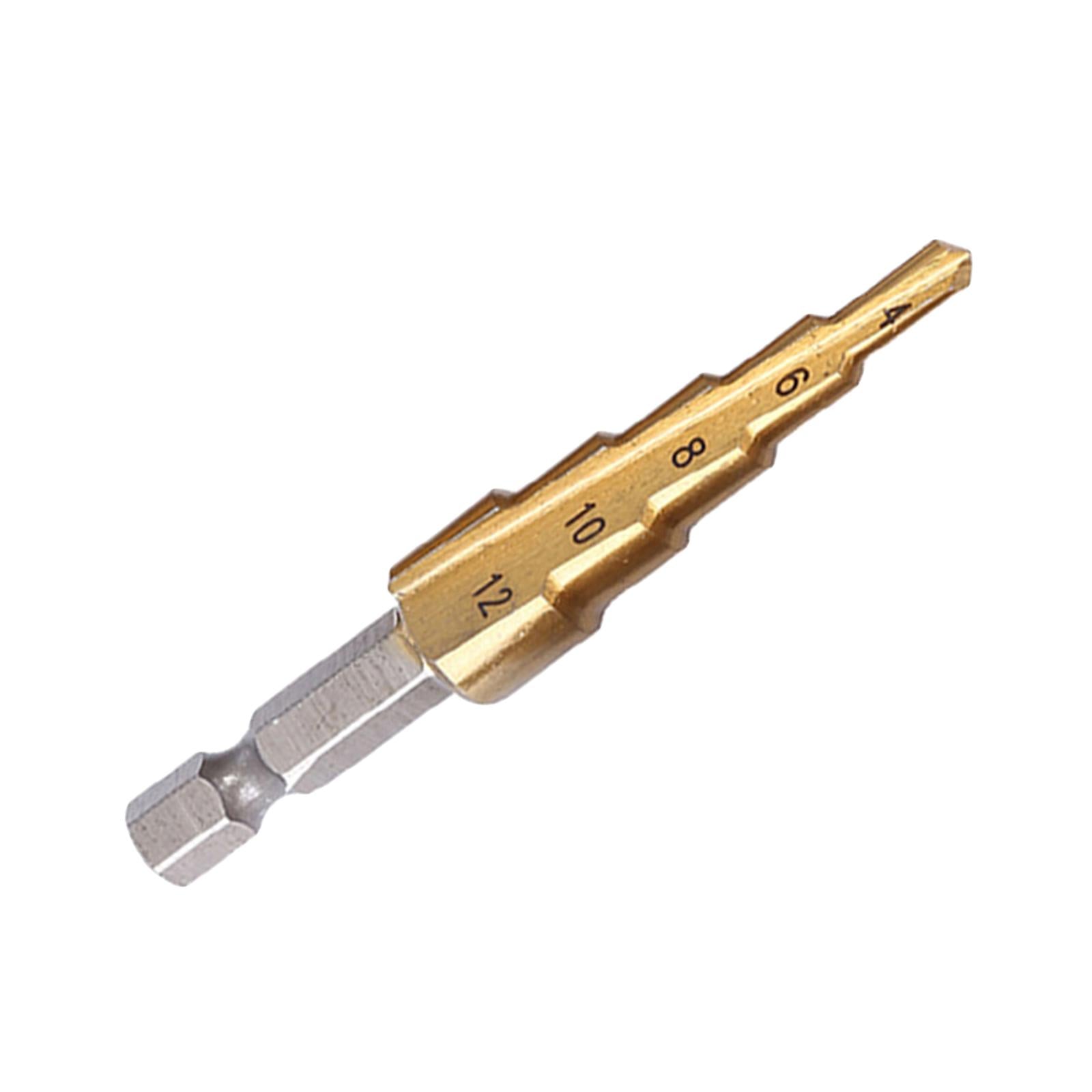 Drilling Step Drill Bit for Stainless Steel Metal 1pcs 4-12