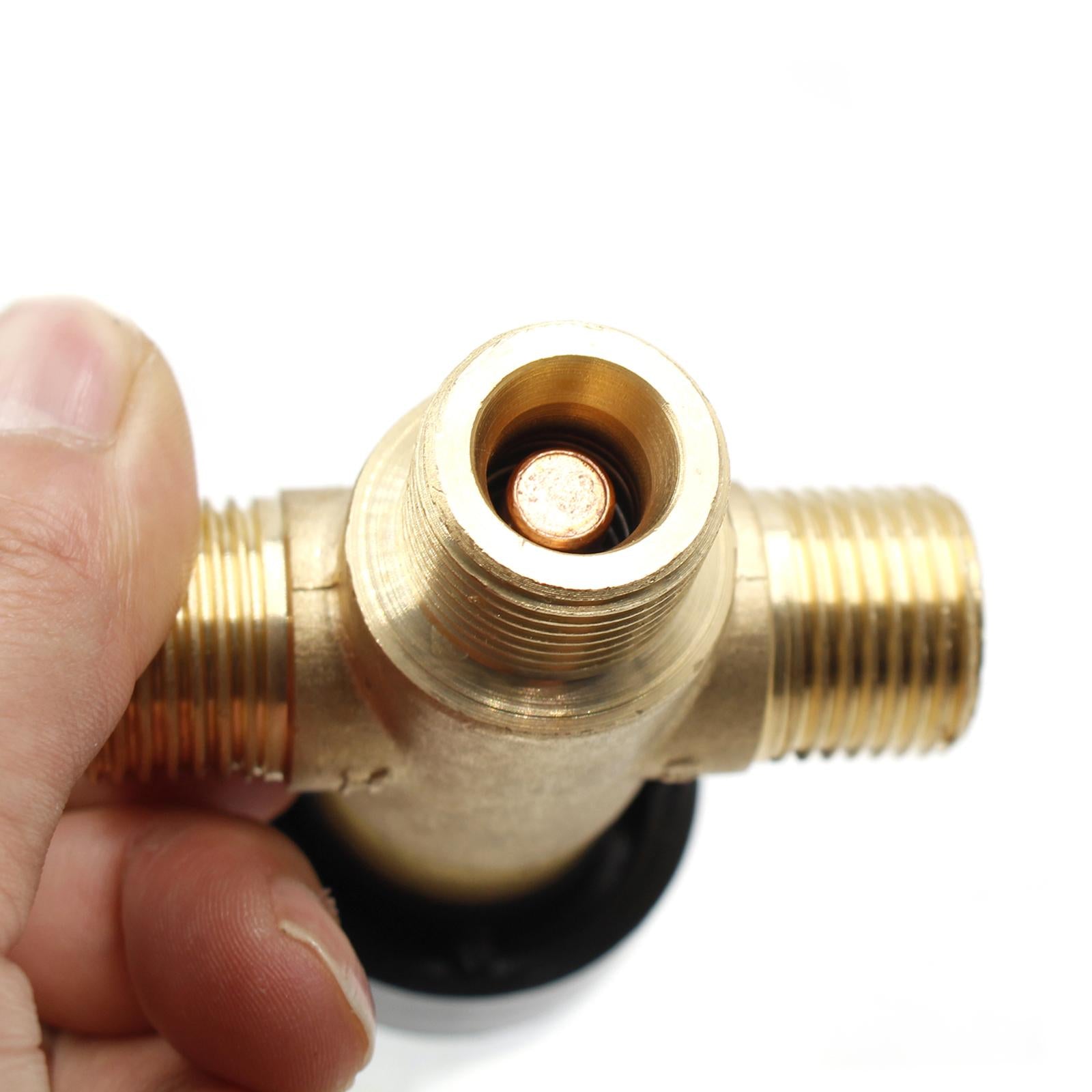 Brass Thermostatic Valve Plumbing Fixtures Dn15 for Bathroom Kitchen Bidets