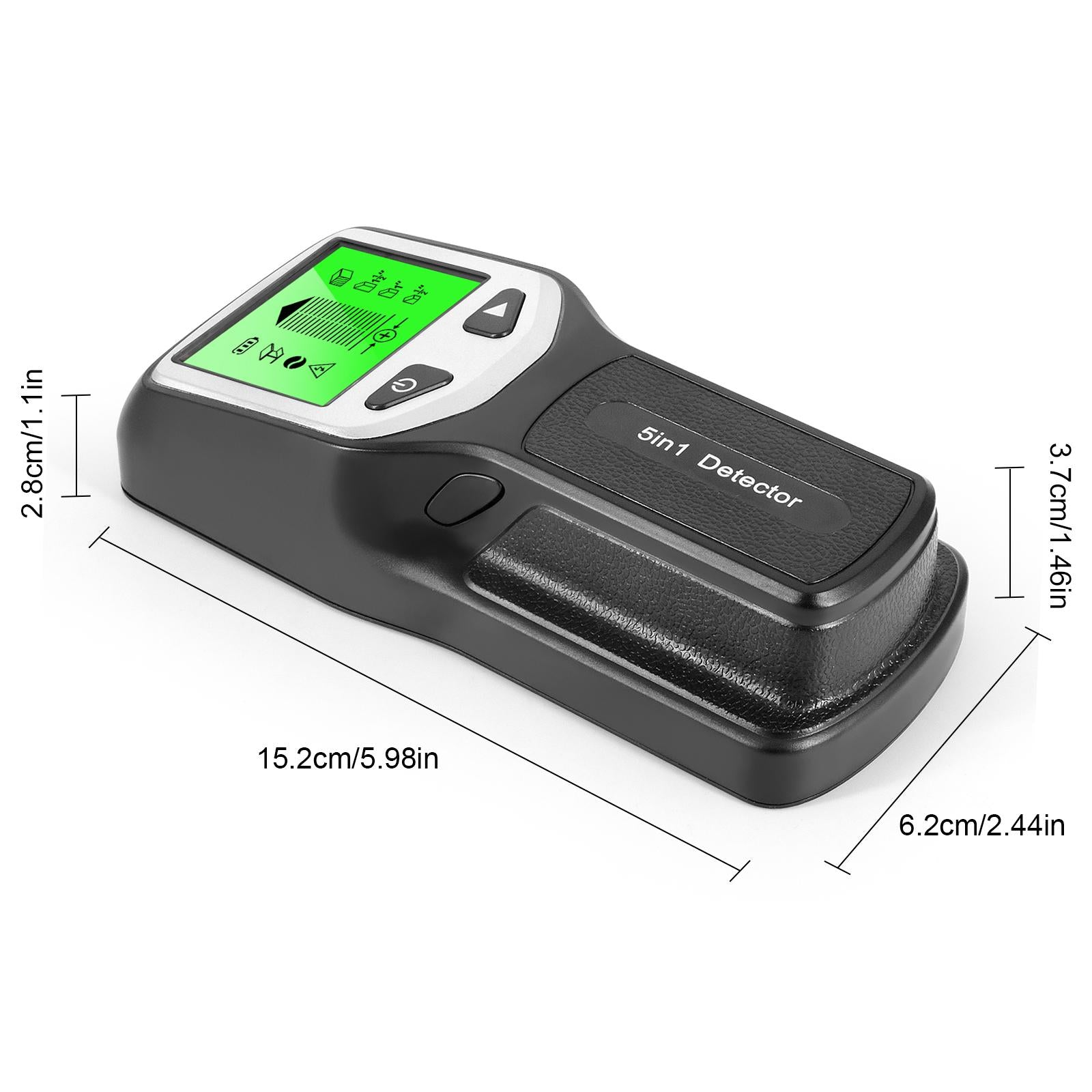 Digital Wall Detector LCD Metal Wood Stud Finder AC Cable Live Wire Scanner