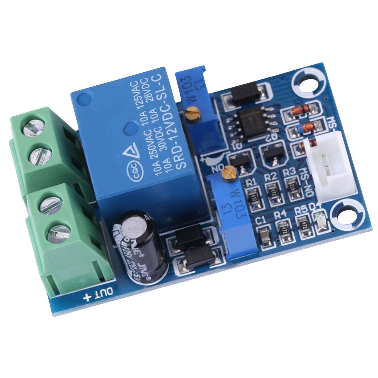 Protection Module 12V Low Voltage Protection Board Automatic for Relay Board